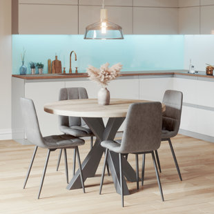 FLEXILOAD Essgruppe mit 4 Stühlen