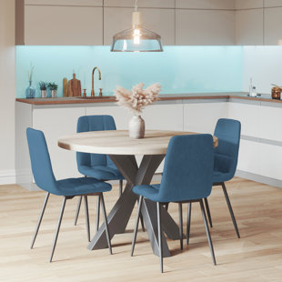 FLEXILOAD Esstischgruppe mit 4 Stühlen