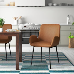 ZIPCODE DESIGN™ Hamann Arm Chair in Brown (Set of 2)