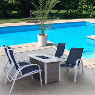 COURTYARD CASUAL FURNITURE 4 - Person Outdoor Seating Group with Cushions