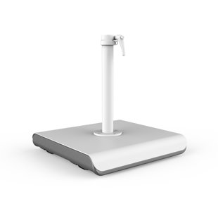 SHADEMAKER Athens Aluminum Free Standing Umbrella Base with Wheels