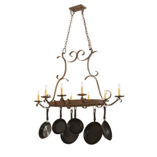 2ND AVE LIGHTING French Elegance 8 - Light Chandelier