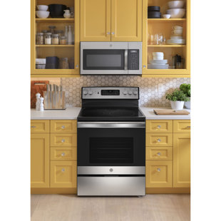 GE APPLIANCES 30" 5.3 Cu. Ft. Freestanding Electric Range with Convection Oven