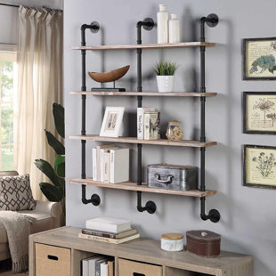 4D CONCEPTS Floating Bookcase