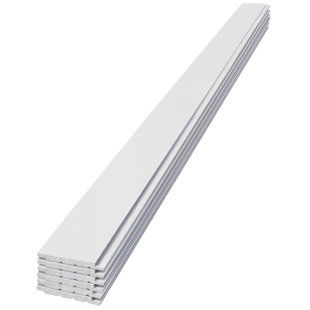 UFP-EDGE Timeless Smooth Nickel Gap Shiplap Boards, 1 in. x 6 in. x 6 ft. (6-pack)