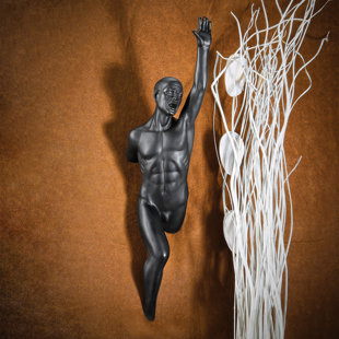 DESIGN TOSCANO Facing the Future Male Wall Sculpture