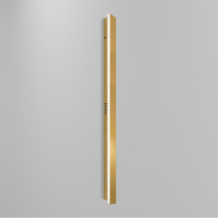 LEEKI Outdoor LED Linear Wall Sconce – Modern Design, Water-Resistant, Energy-Saving with 3000K Warm White Light, Easy Installation – Ideal for Home Exterior, Balcony, Living Room, Hotels