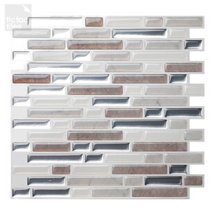 TIC TAC TILES PVC Peel and Stick Mosaic Tile