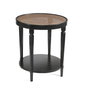 BRAXTON CULLER Halprin Glass Top End Table