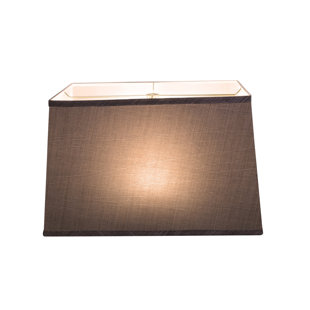 ASPEN CREATIVE CORPORATION 10'' H Synthetic Fabric Rectangle Lamp Shade