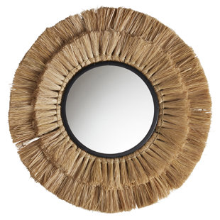 BAYOU BREEZE Harshaw Round Wall Mirror