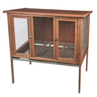 WARE PET PRODUCTS Heavy Duty Double Rabbit Hutch