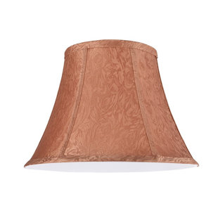 ASPEN CREATIVE CORPORATION 9.5'' H Jacquard Textured Fabric Bell Lamp Shade