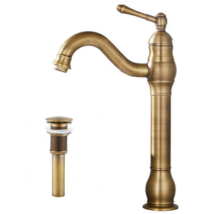 UFINE Vessel Sink Faucet Single-handle Bathroom Faucet with Drain Assembly