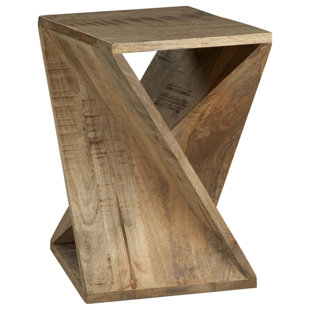 MILLWOOD PINES Edu Solid Wood End Table