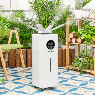 LACIDOLL 5.5 Gallons Cool Mist Evaporative with Adjustable Humidistat for 2000 Cubic Feet