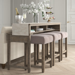 GREYLEIGH™ Fletcher 4 - Piece Solid Wood Dining Set