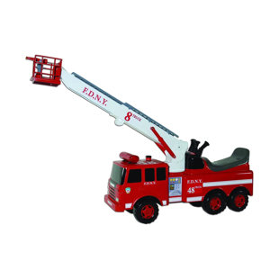Skyteam Technology 2 Volt 1 Seater Police / Fire Department Push/Pull Ride On