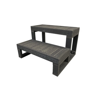 Westview Manufacturing 21'' D Hot Tub Step in Gray