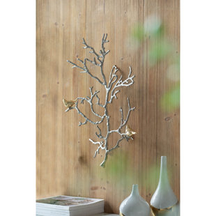 WILLA ARLO™ INTERIORS Branch Sculpture Small Wall Décor (Set of 2)