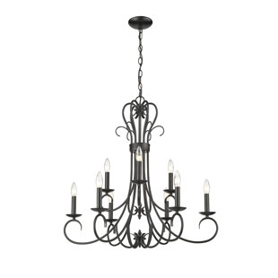 ANDOVER MILLS™ Karcher 9 - Light Dimmable Tiered Chandelier