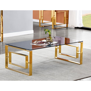 ORREN ELLIS Naczi Glass Top Coffee Table