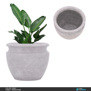 LOS ANGELES CAST STONE Zoe Planter