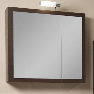 IOTTI BY NAMEEKS Luna Surface Mount Framed Medicine Cabinet with 1 Adjustable Shelves