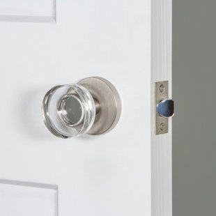 Viaggio Circolo Rosette Privacy with Circolo Crystal Knob