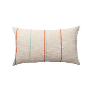 PILLOWPIA Minton Striped Cotton Reversible Pillow Cover