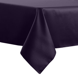 Ultimate Textile - Herringbone - Fandango Tablecloth, Purple