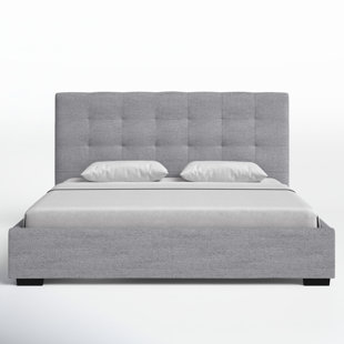 JOSS & MAIN Verdie Tufted Upholstered Low Profile Storage Platform Bed