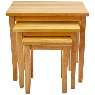 LEVI BEER Nest Of Tables, Oak