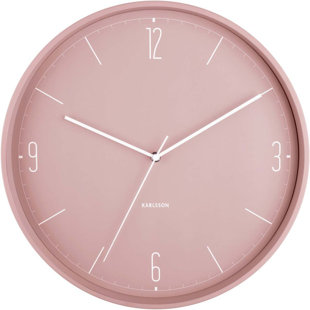 JARDIN DECO Metal Wall Clock