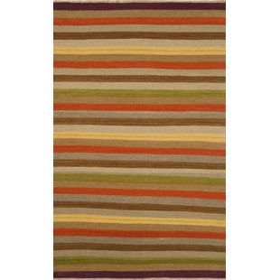 CONTINENTAL RUG COMPANY City Stripes Wool Striped Rug
