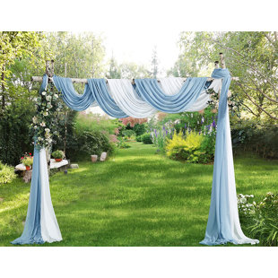 WARM HOME DESIGNS Chiffon Backdrops & Signs