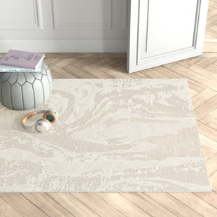 GREYLEIGH™ TEEN Aaliyah Abstract Hand-Tufted Wool Beige Area Rug