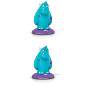 PHILIPS LIGHTING - SIGNIFY Disney Monsters Inc. Sulley Kid Portable Night Light (Set of 2)