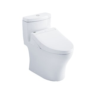 TOTO Aquia® IV Dual-Flush Elongated One-Piece Toilet with High Efficiency Flush (Seat Included)