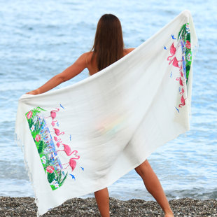 EAST 'N BLUE Calypso Turkish Cotton Beach Towel