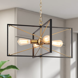 EVERLY QUINN Marval 4 - Light Dimmable Chandelier