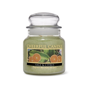 A CHEERFUL CANDLE LLC Scented Jar Candle