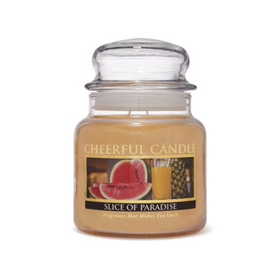 A CHEERFUL CANDLE LLC Paradise Scented Jar Candle
