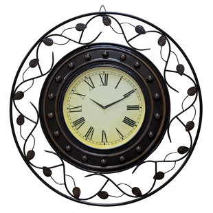 CLOCKSWISE Metal Wall Clock