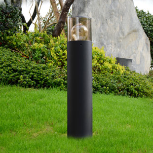 INOWEL Light Outdoor Pathway Lights E26 (Not Include) Modern Round Garden Light Landscape Lighting