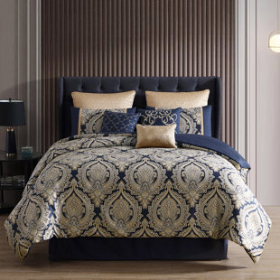 Riverbrook Home Barret Comforter Set NAVY