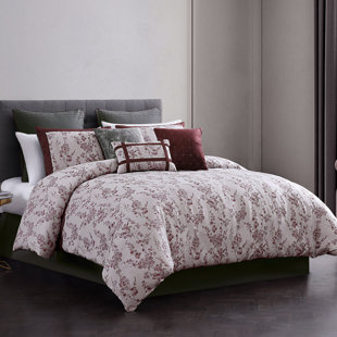 Riverbrook Home Oren Comforter Set Burgundy