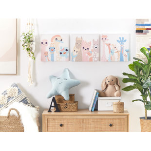 ISABELLE & MAX 3-tlg. Wandbild-Set