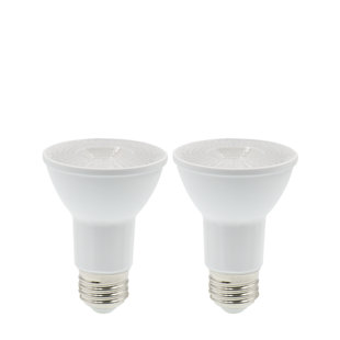 CANDEX LIGHTING 7 Watt (50 Watt Equivalent) PAR20 LED Dimmable Light Bulb E26/Medium (Standard) Base (Set of 2)