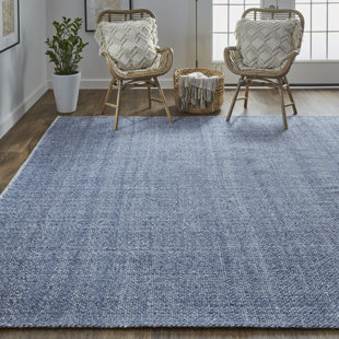 EBERN DESIGNS Siona Flatweave Solid Color Rug